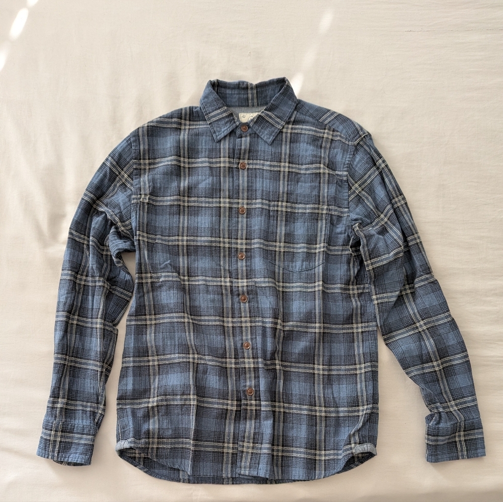 Men's Grayer's Blue Plaid Shirt